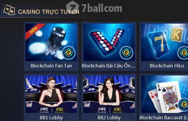 Game bài 7ball cực kỳ hấp dẫn